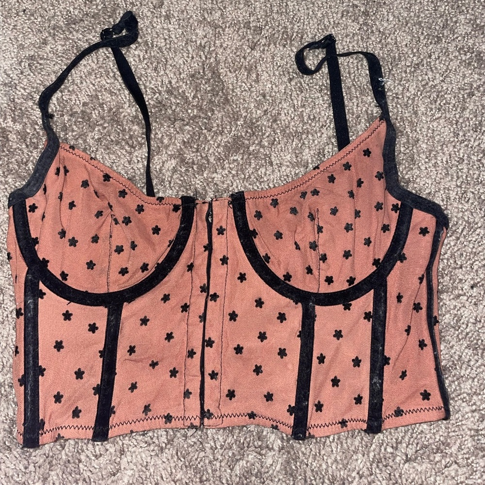 urban outfitters corset top